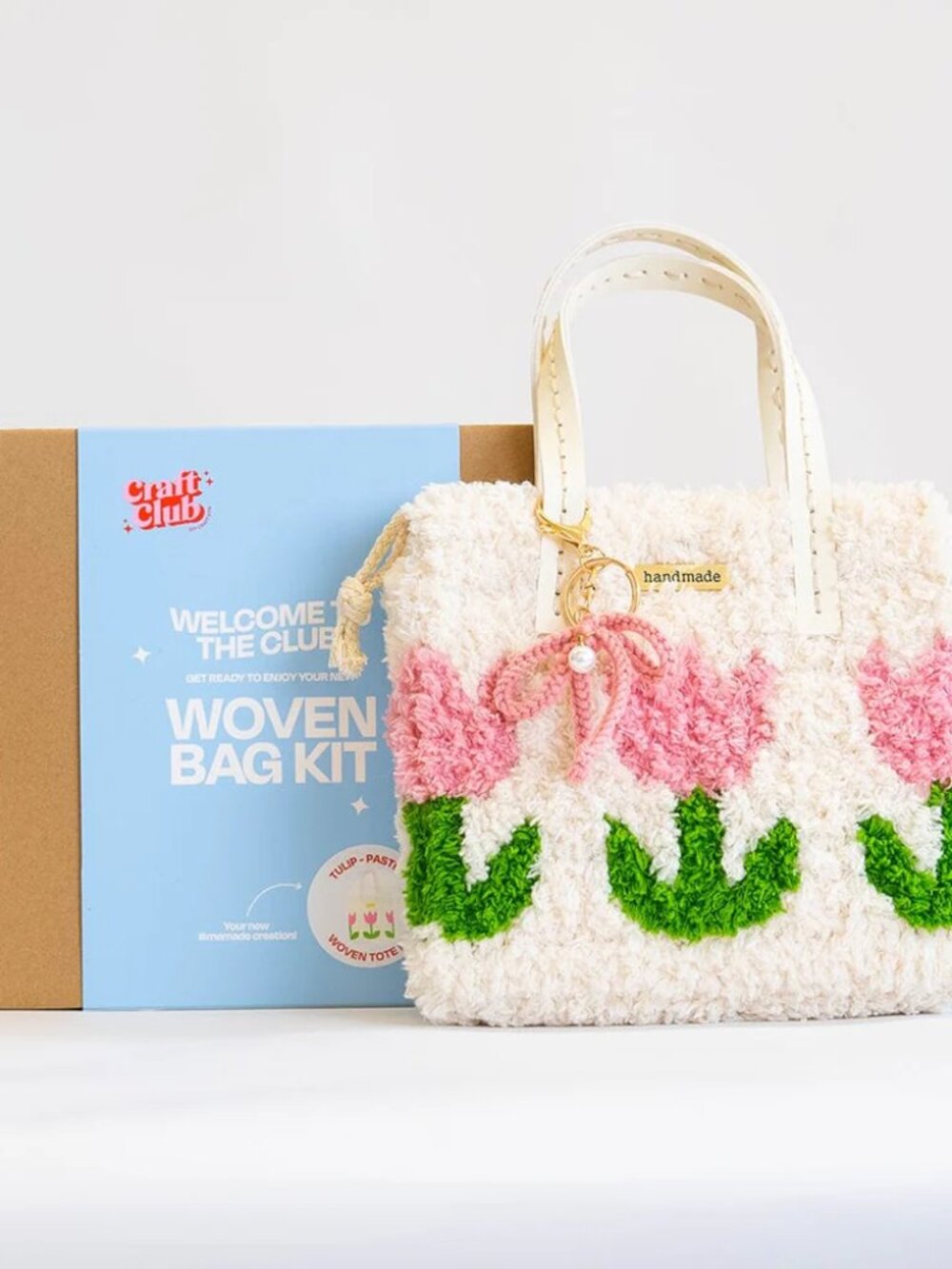 Craft Club Woven Tote Bag Kit- NEVER BEEN OPENED